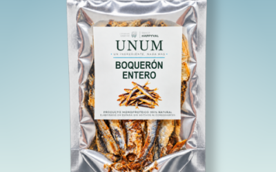 UNUM Boquerón Entero Mediterráneo, pienso complementario 100 % natural para perros y gatos