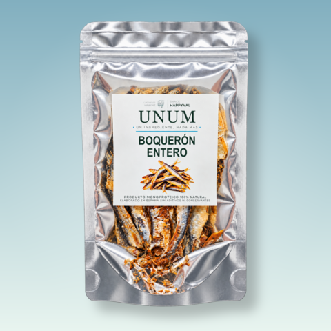 UNUM Boquerón Entero Mediterráneo, pienso complementario 100 % natural para perros y gatos