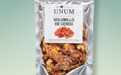 UNUM Solomillo de Cerdo, producto deshidratado para perros y gatos