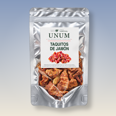 UNUM Taquitos de Jamón, producto deshidratado para perros y gatos